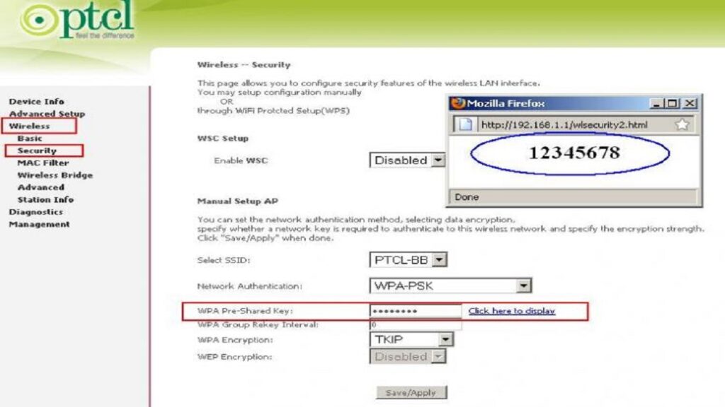 Change WIFI Name (SSID) & Password