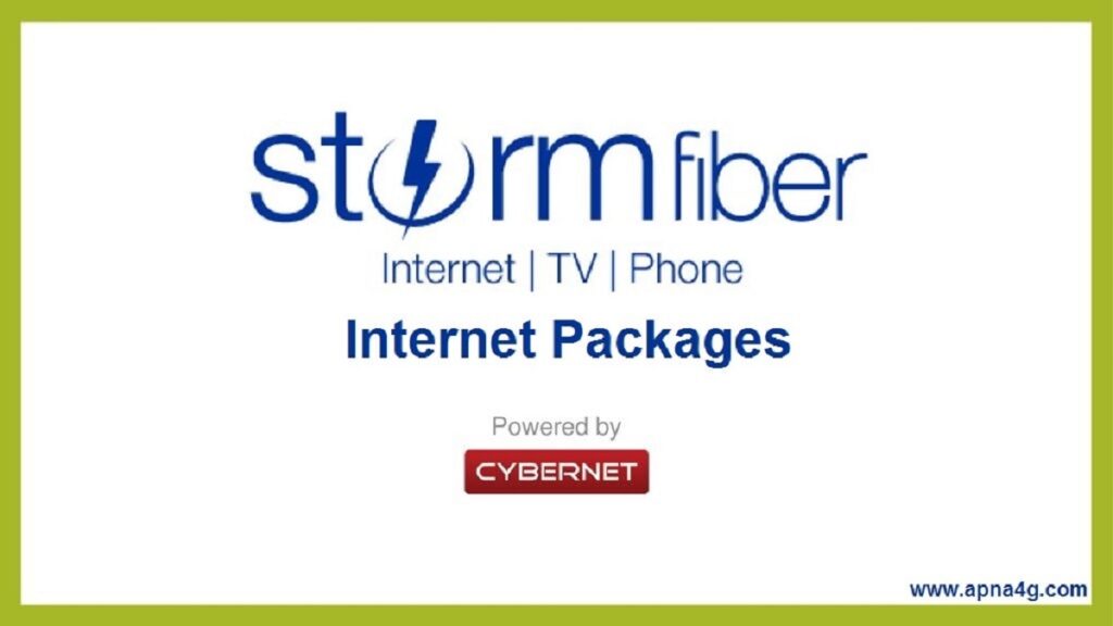StormFiber Internet Packages Details & Price