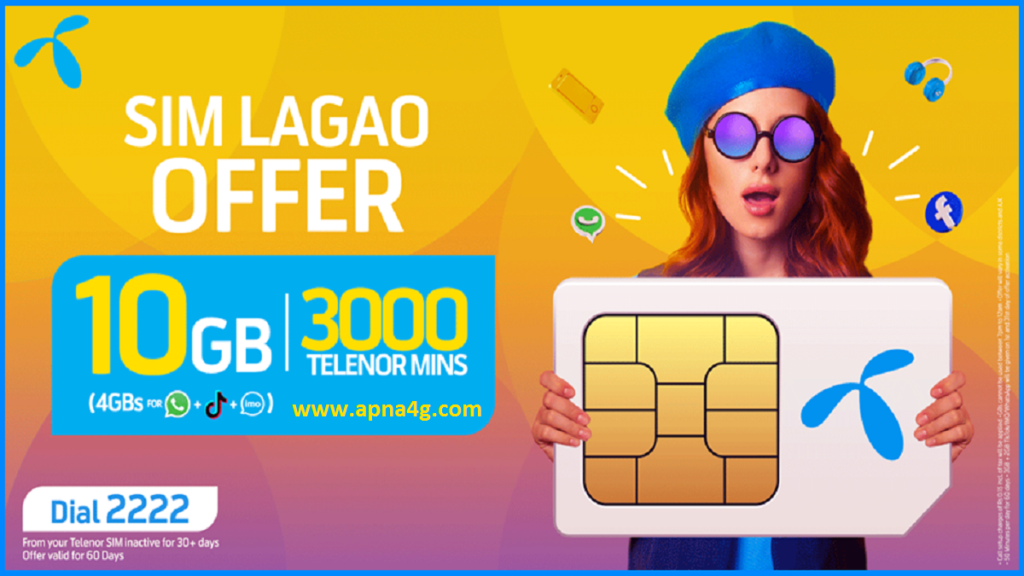 Telenor Sim Lagao Offer 2020