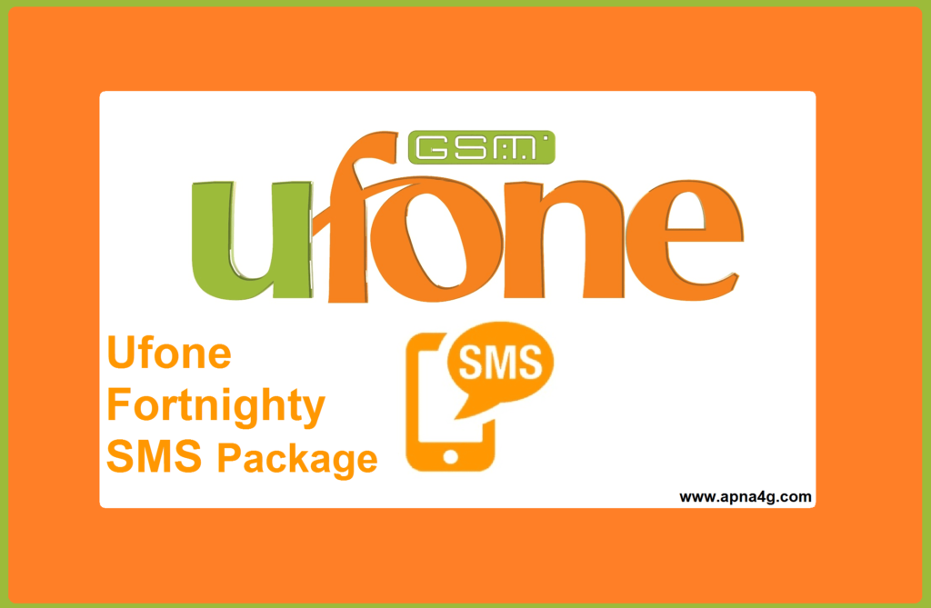 Ufone Fortnightly SMS Bundle 2020 Code