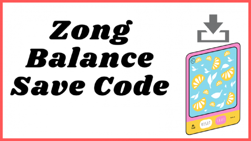 How to lock zong balance