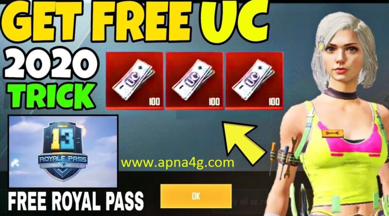 PUBG Free UC Complete Details