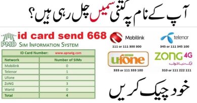 Shanakhti Card Say Sim Check Code