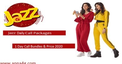 Jazz Daily Call Packages Minutes Details