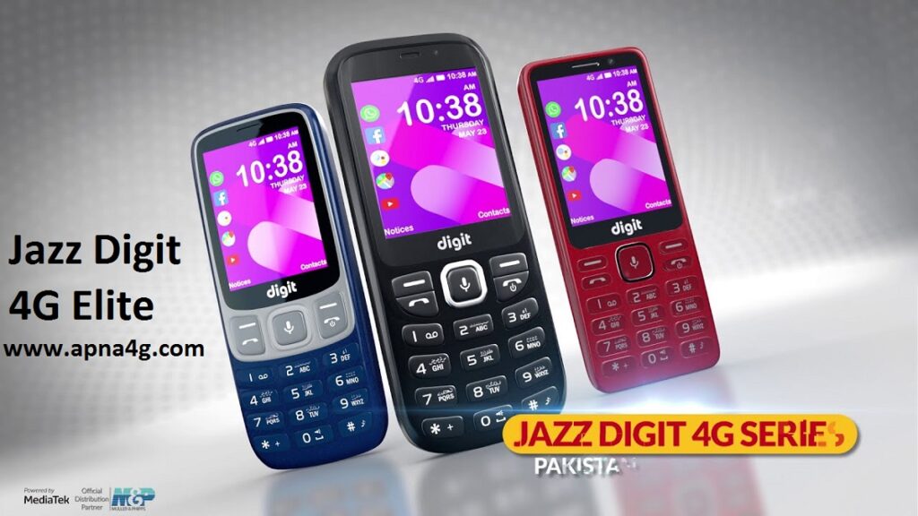 Jazz Digit 4G Elite Details