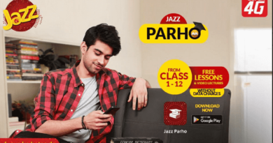 Jazz Parho App For Mobile