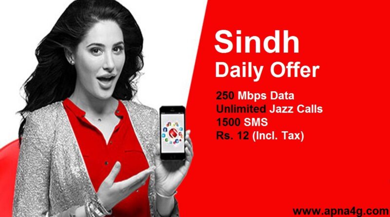Jazz Sindh Daily Offer 2020