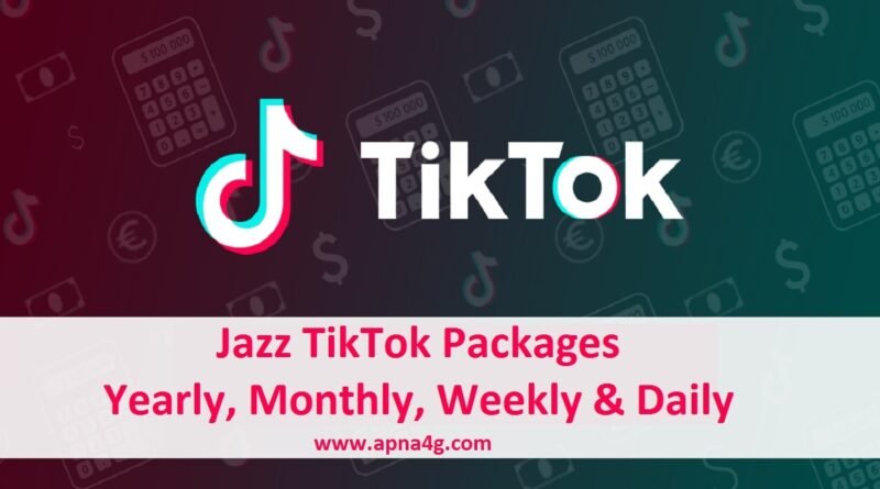 Jazz TikTok Packages Yearly
