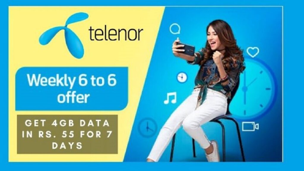 Telenor Weekly 6 to 6 Data Code