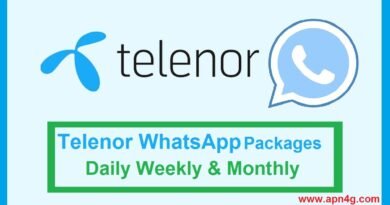 Latest Telenor WhatsApp Packages