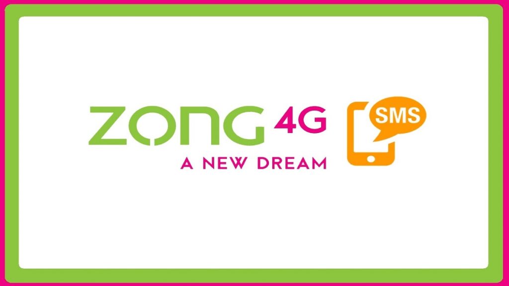 Zong SMS Package Monthly Details