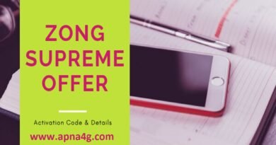 Zong New Supreme Package Code