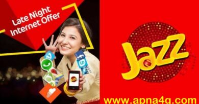 Midnight data & late night internet packages