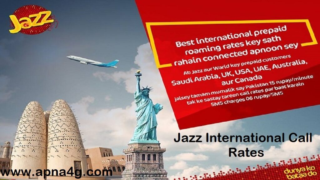 Mobilink International Call Rates List