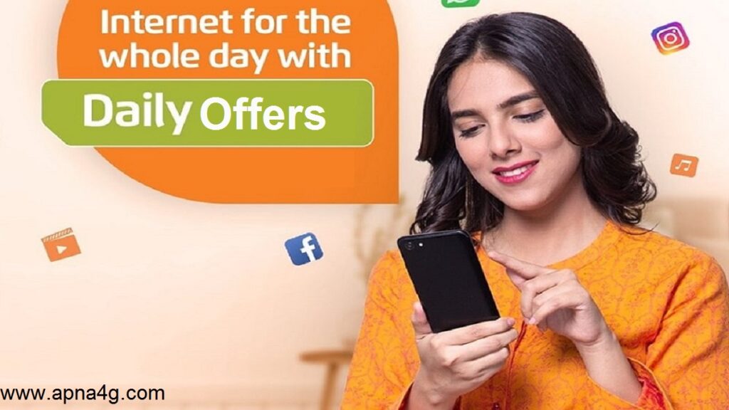 Ufone Daily Internet Packages Codes & Price