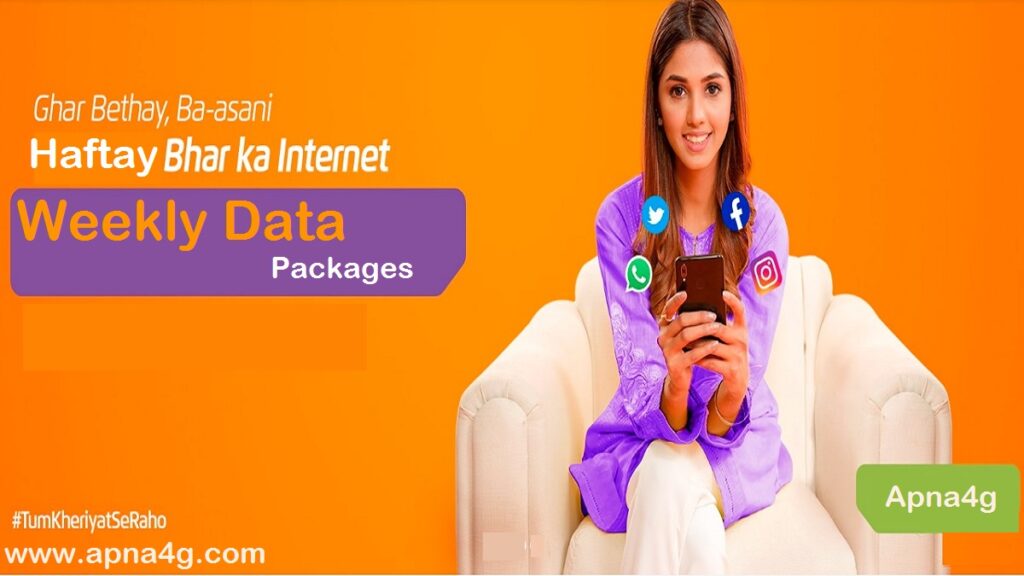 Ufone Weekly Internet Package Validity & Price