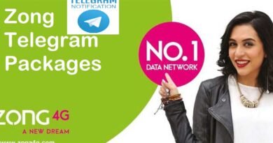 Zong Telegram Package 2021