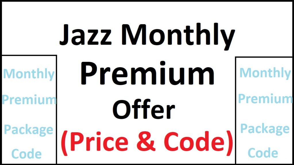 Jazz Monthly Premium Code & Info