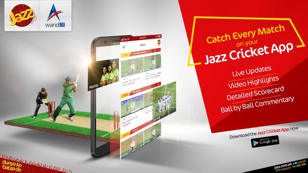 Jazz Cricket App Details