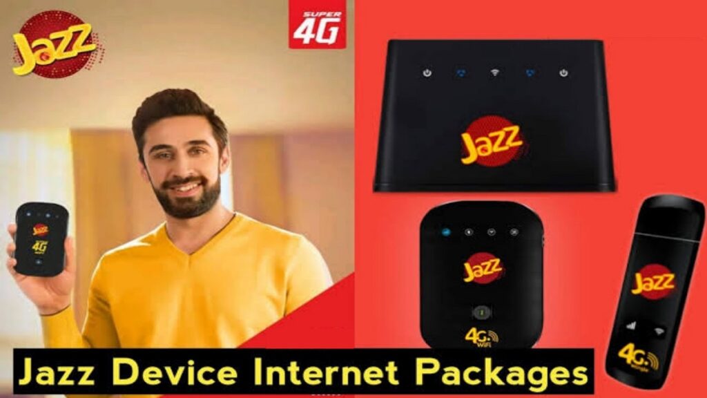 Jazz 4G Devices Internet