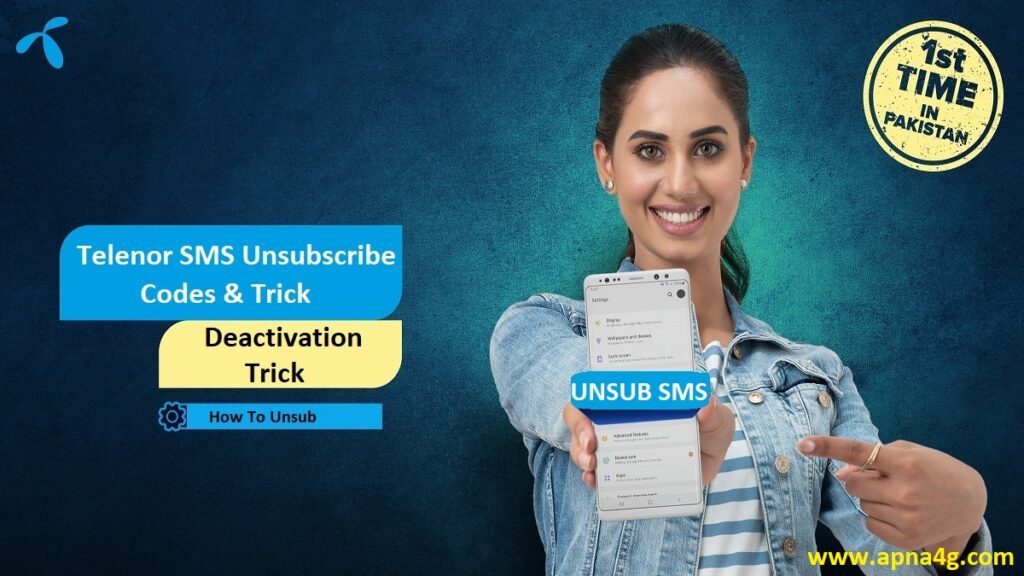Telenor SMS Packages Unsubscribe