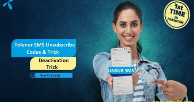 Telenor SMS Packages Unsubscribe