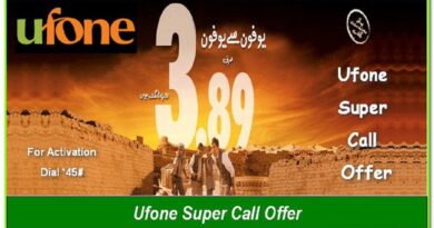 Ufone Super Call Offer Subscribe & Unsubscribe Code