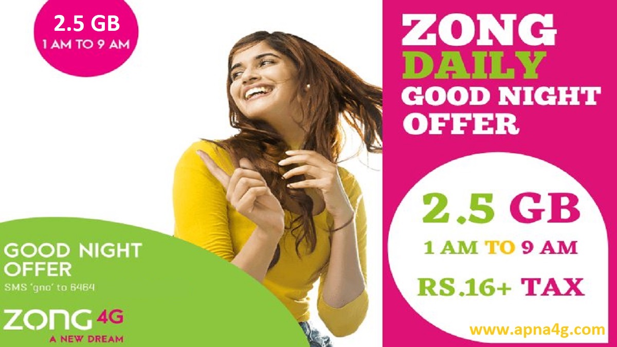 Zong Good Night Offer