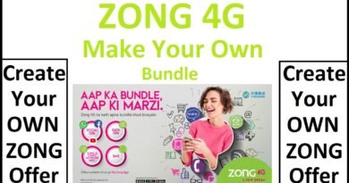Zong Make Your Own Offer Info