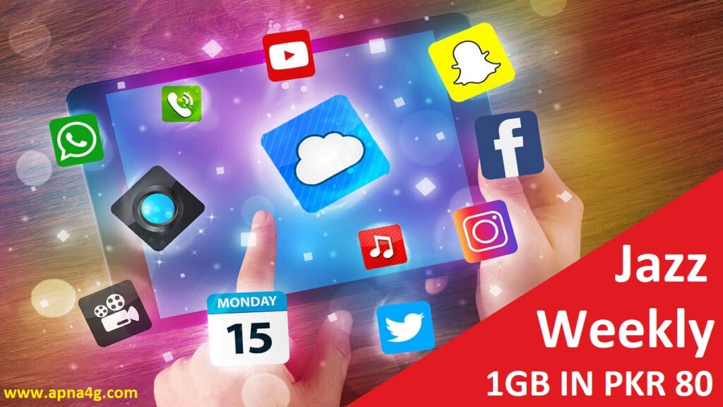 Jazz Internet Package in 80 Rupees