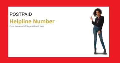 Jazz Postpaid Helpline