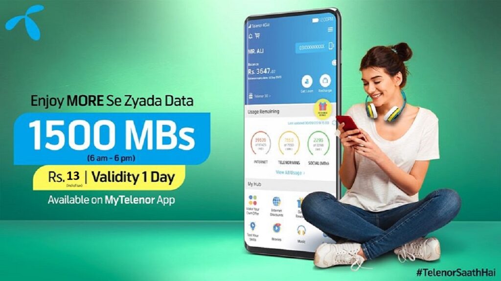 Telenor 6 to 6 One Day Bundle