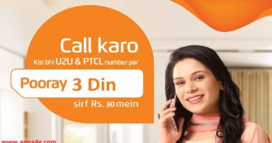 Ufone Call Packages 3 Days Bundle