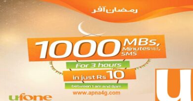 Ufone Ramzan Offer 2021