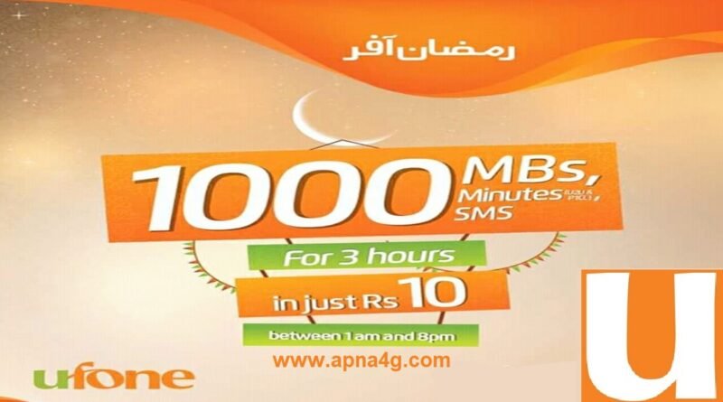 Ufone Ramzan Offer 2021