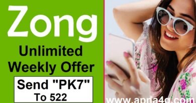 Zong Unlimited Offer Weekly