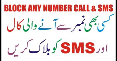 How To Block Number