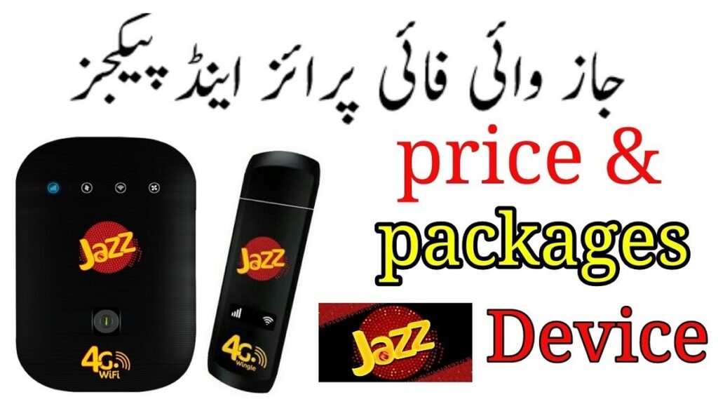 Jazz 4G Device Price & Packages