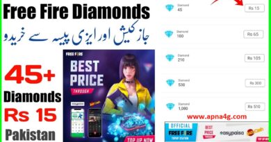 Free Fire Top Up Pakistan