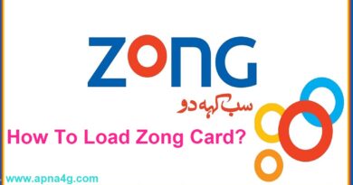 How To Load Zong Card