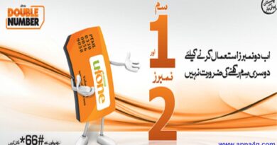 Ufone Double Number