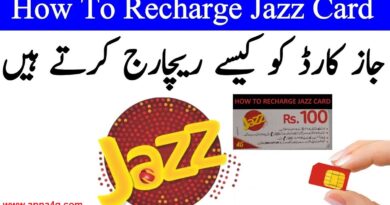 Jazz Card Load Karne Ka Tarika