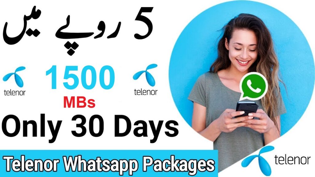 Telenor WhatsApp Package Monthly