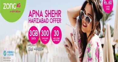 Zong Hafizabad Offer