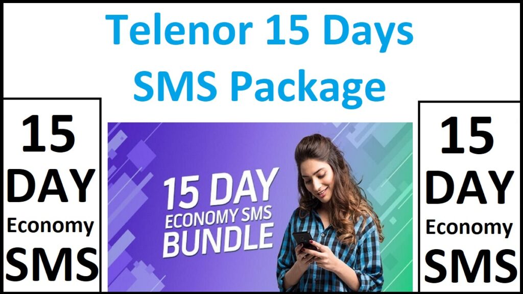 Telenor 15 Days SMS Package Info