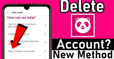 How To Delete Foodpanda Account