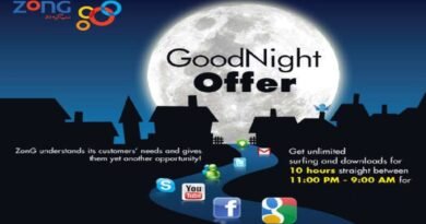 Zong Late Night Offer