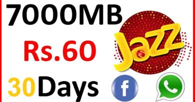 Jazz Whatsapp Monthly 60 code
