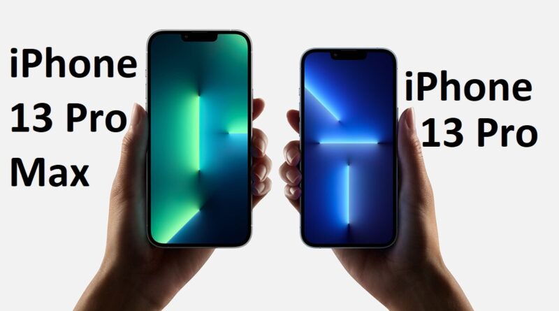 Apple iPhone 13 Pro & Pro Max