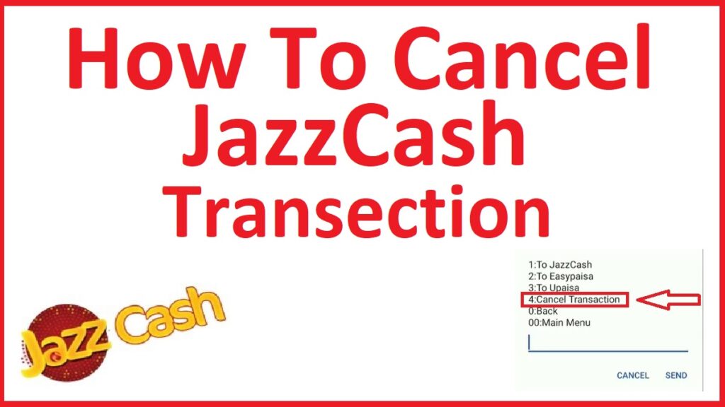 Cancel JazzCash Transaction